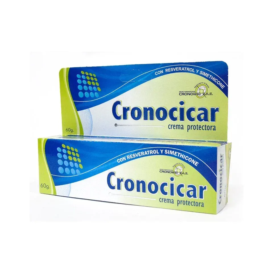 CRONOCICAR CREMA TUBO X 60 GR CREMA PROTECTORA CRONOMED 