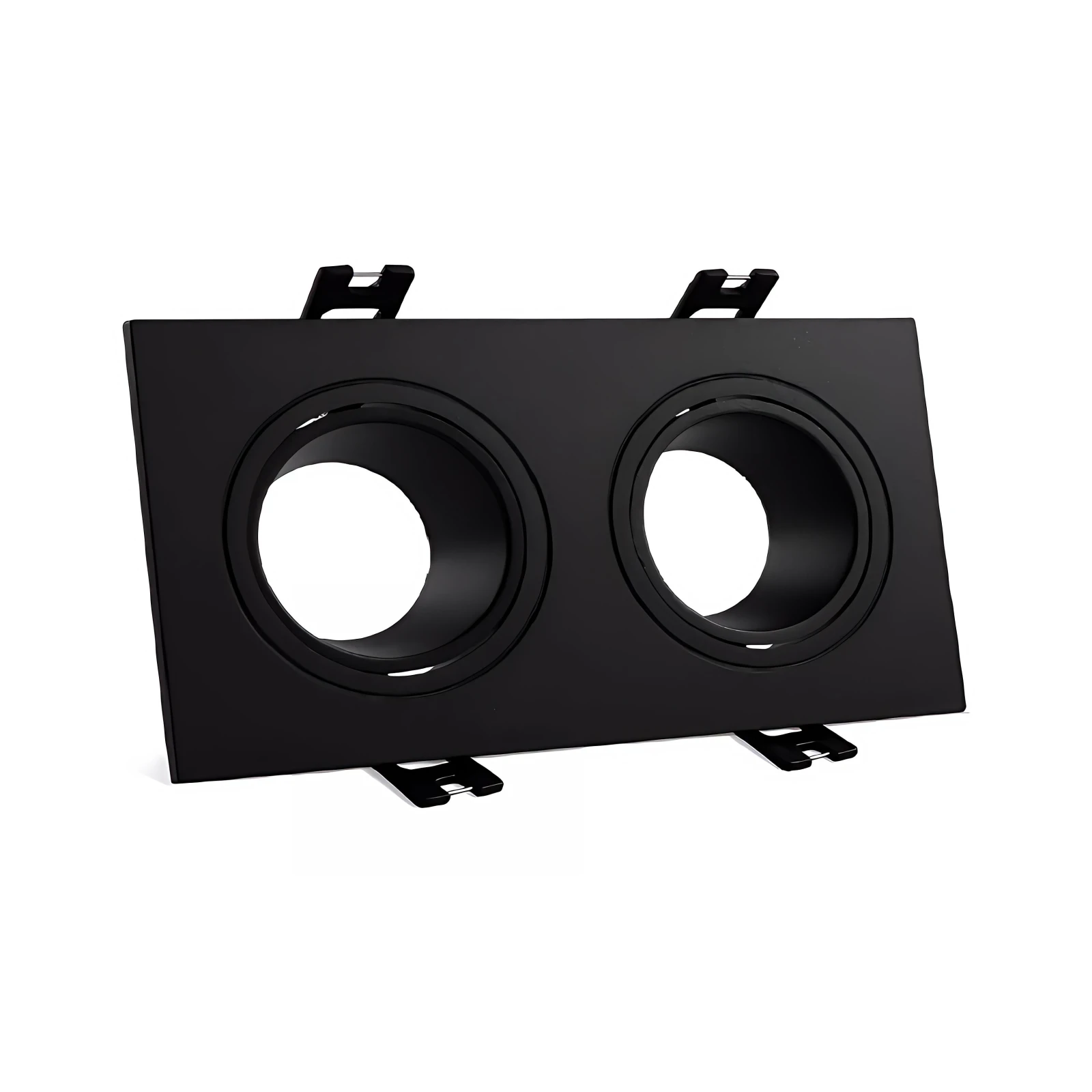 CARCASA NEGRA PARA DICROICO 2L GU10 