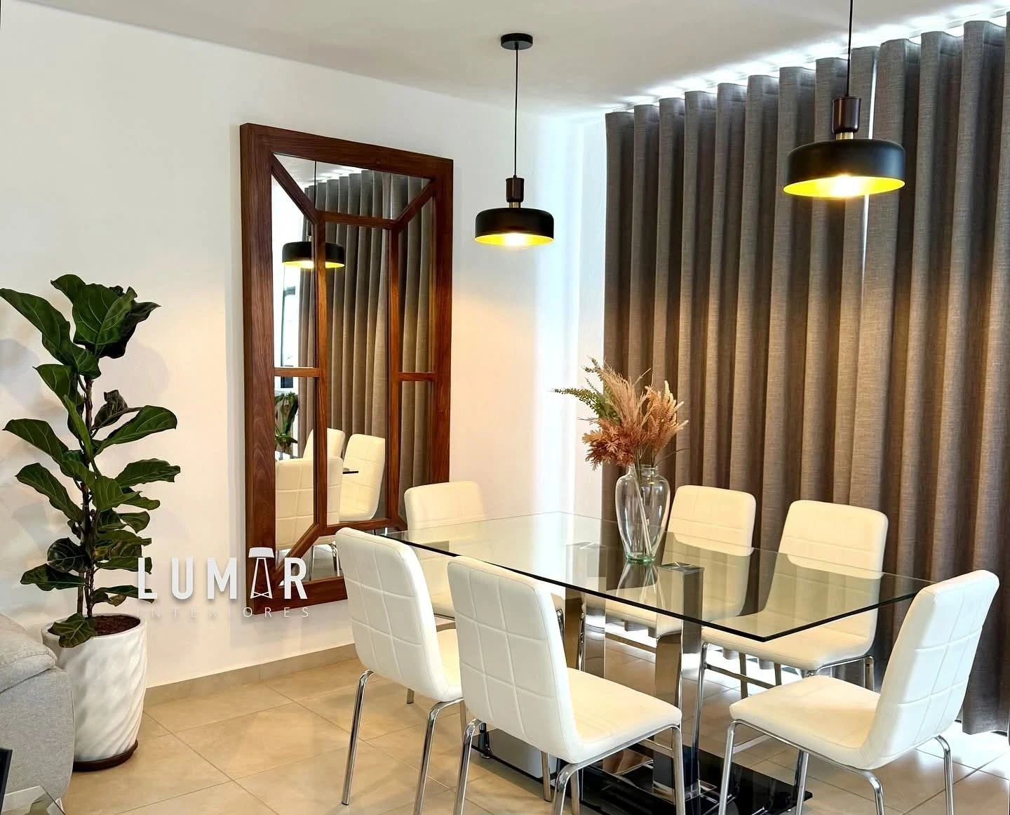 ESPEJO PAROTA VITRAL 200x100cm Madera Solida  4