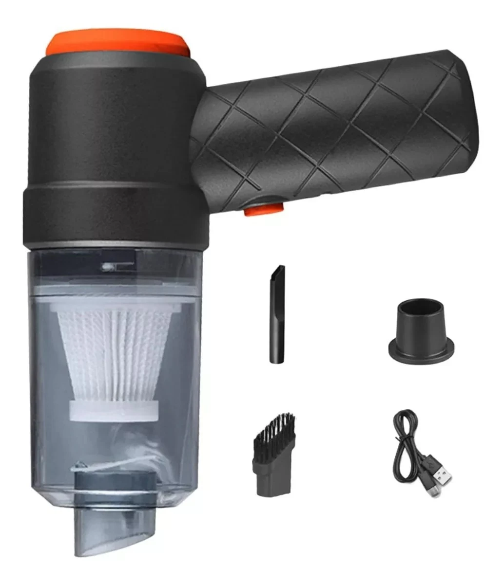 Aspiradora Inalámbrica Portátil Auto Hogar Usb Recargable 2