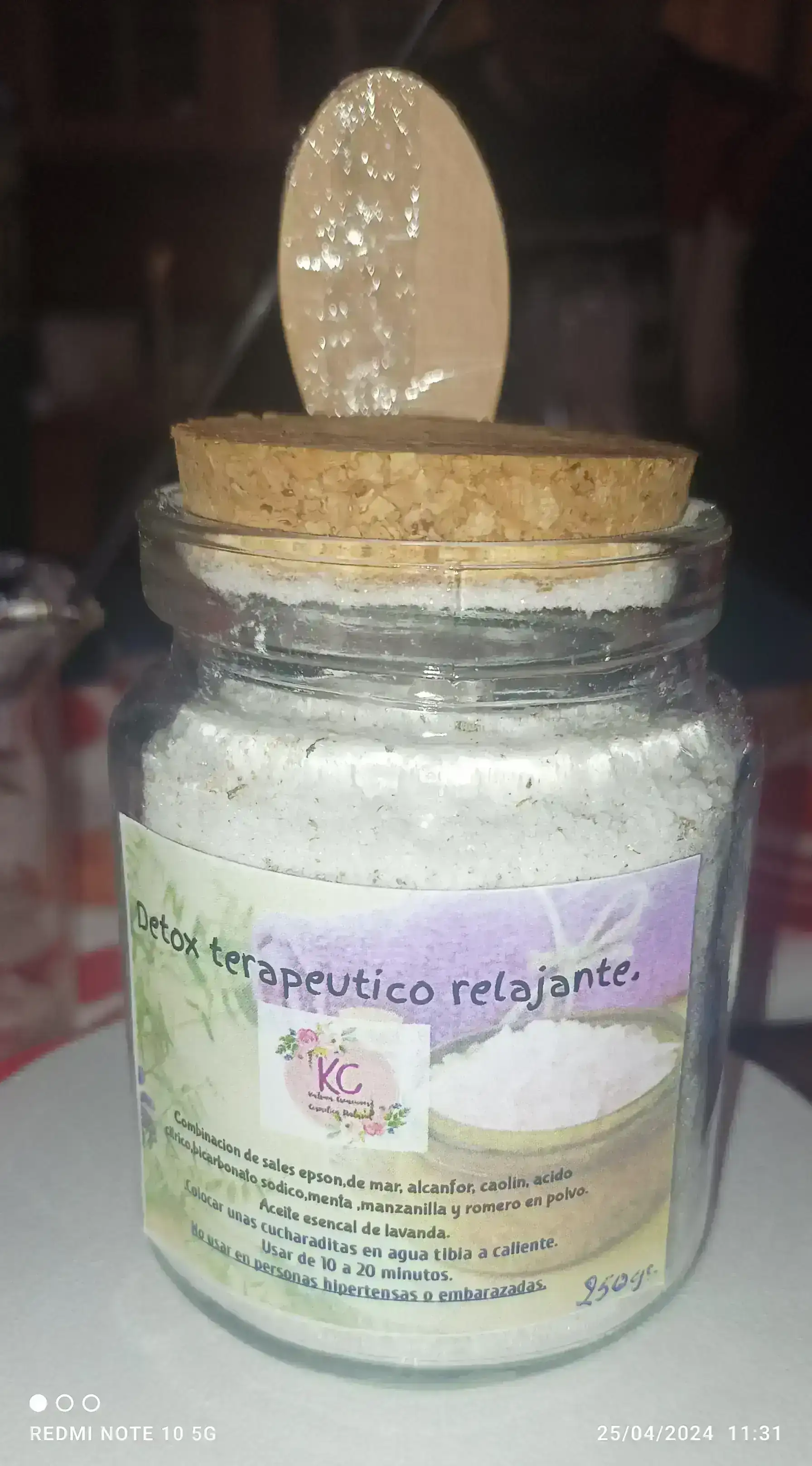 Sales de baño o pies terapeuticas detox relajantes 2