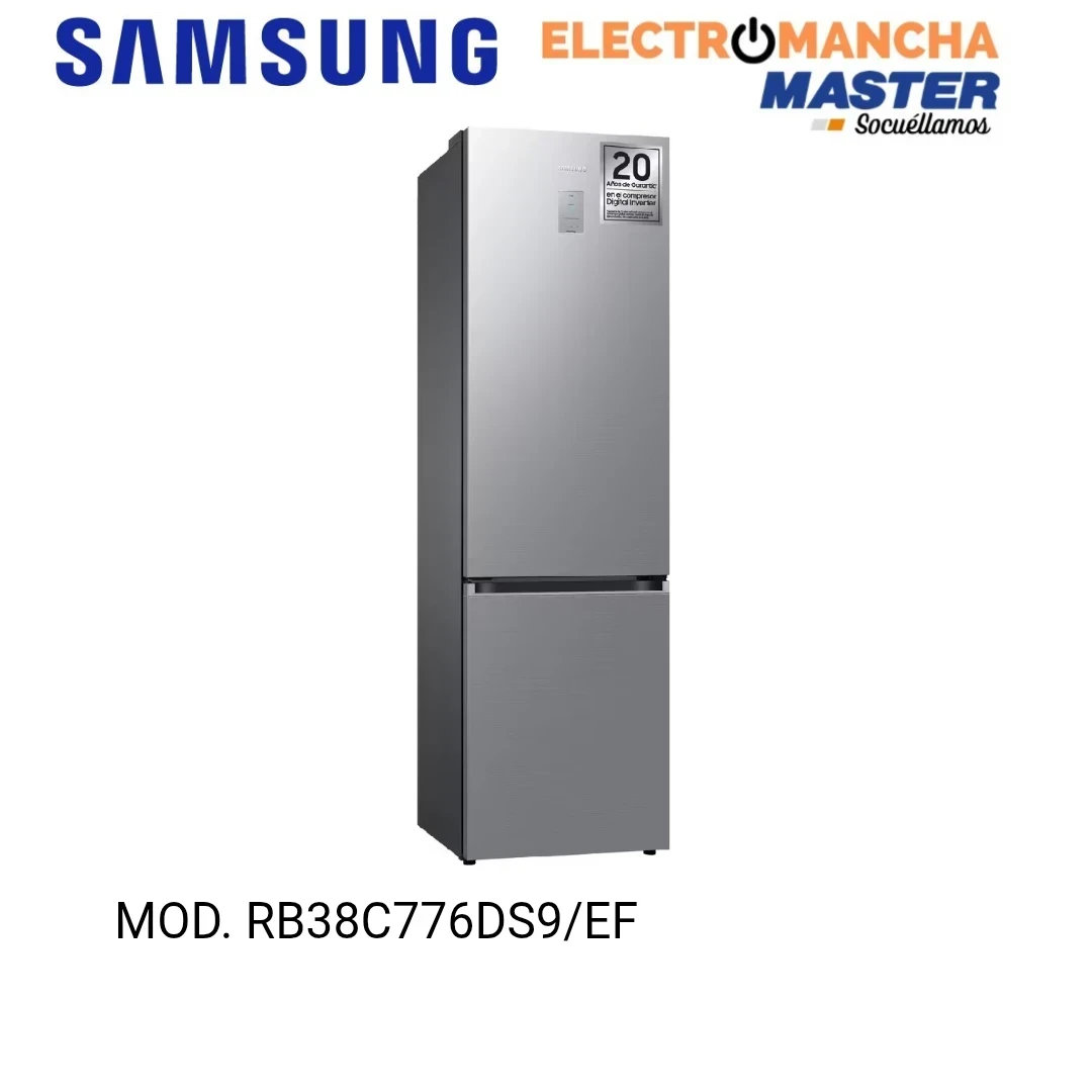 FRIGO COMBI SAMSUNG RB38C776DS9/EF INOX 2,03*60 CLASE D  2