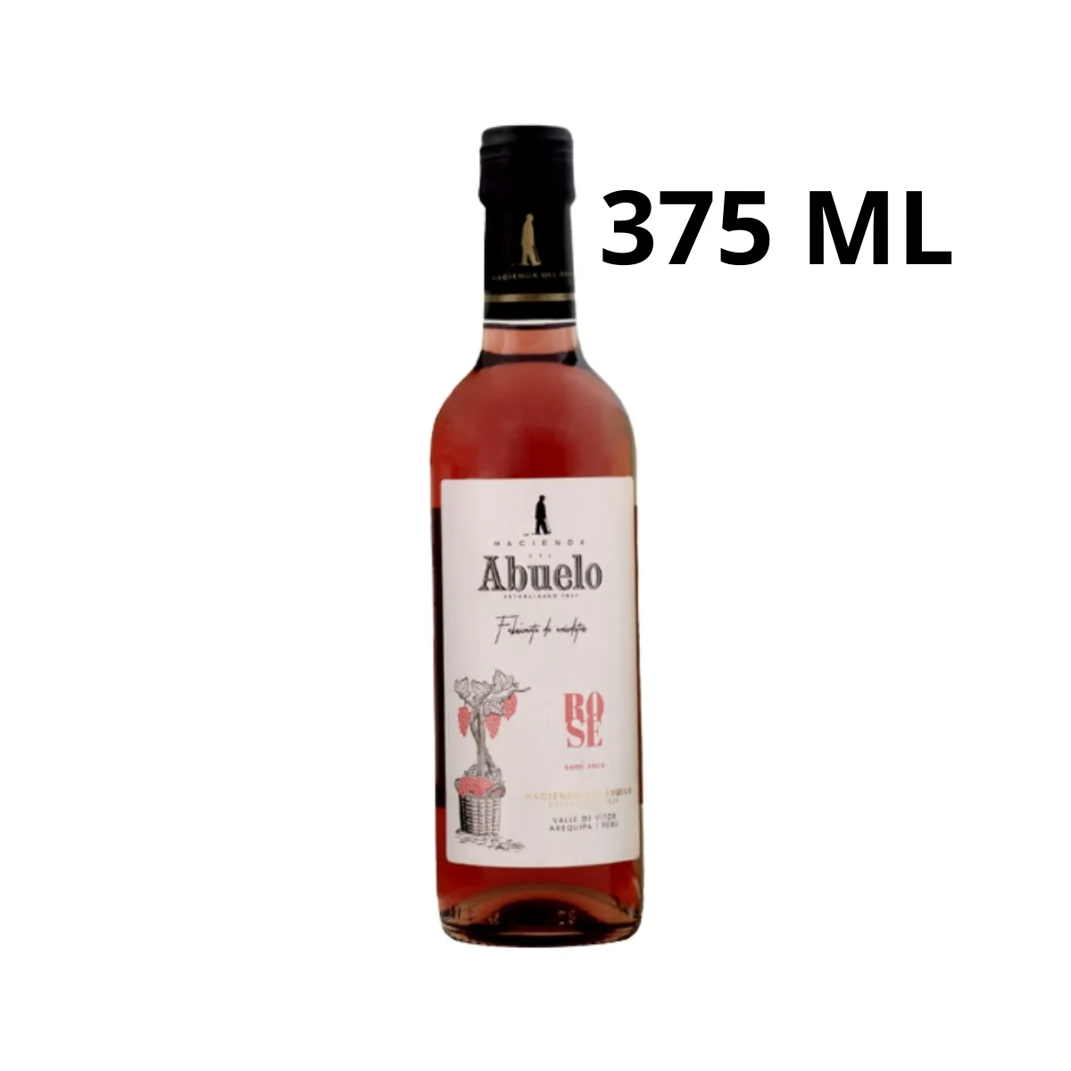HDA VINO ROSE SEMI SECO 375 ML