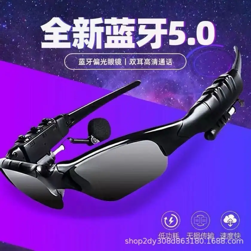 Lentes con Audífonos Bluetooth🕶️🎧😱 2