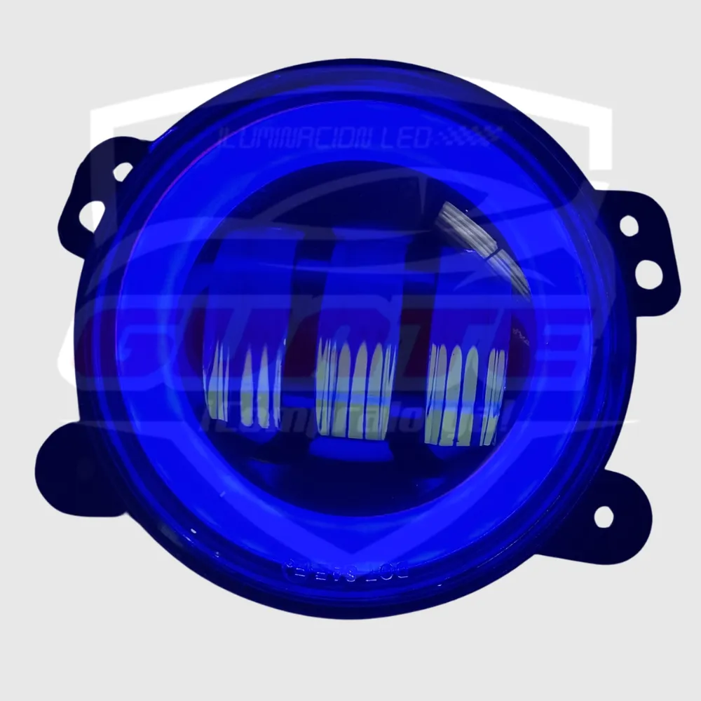 NEBLINERAS LED ANTIENCANDILAMIENTO DRL AMARILLO/AZUL  2