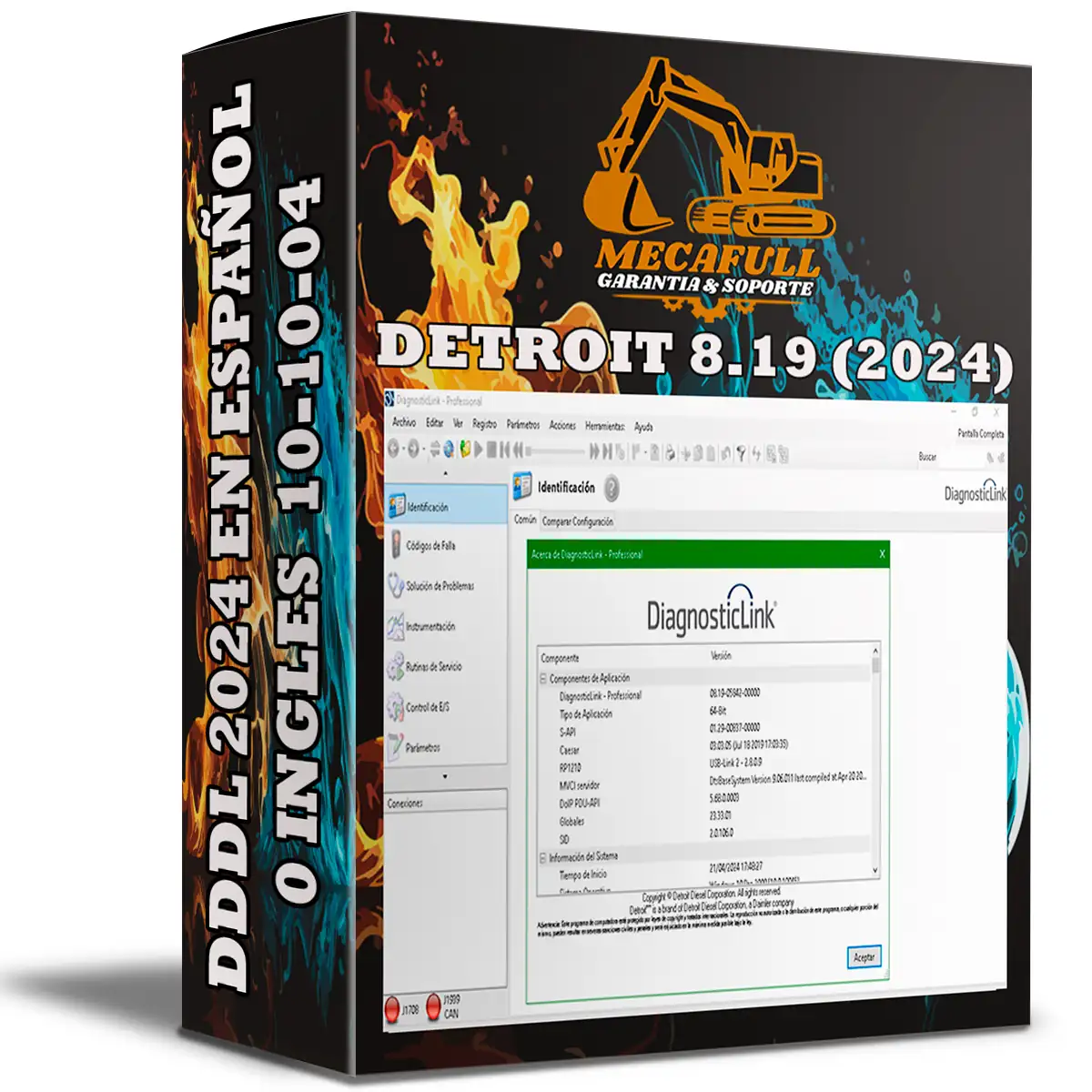 DETROIT DDDL 8.19 ( 2024 ESPAÑOL / INGLÉS)