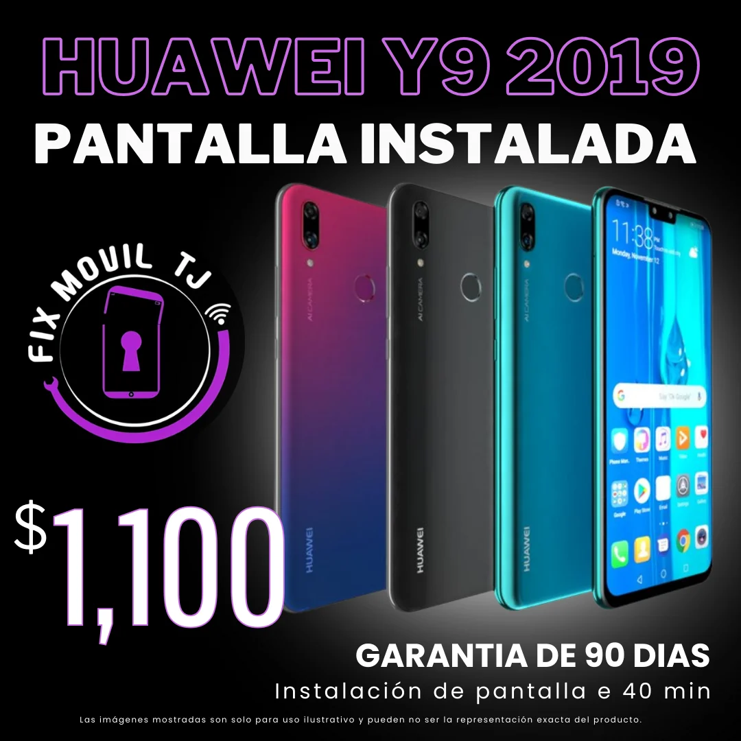 Pantalla de huawei y9 2019