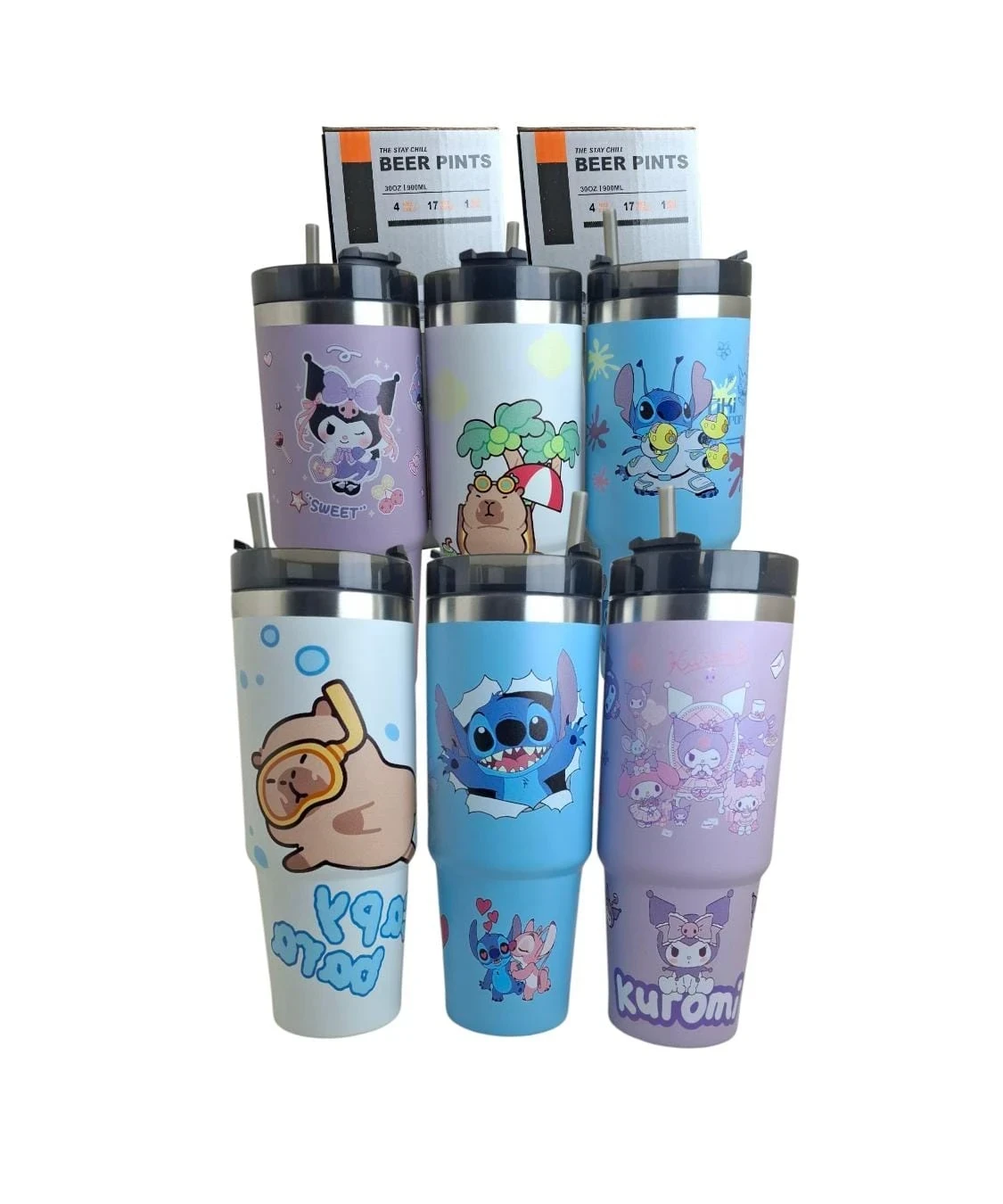 VASO TERMICO STANLEY 900 ml CON PERSONAJES 
