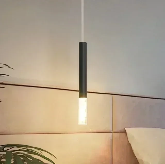 LAMPARA COLGANTE LAZ NEGRA 1L GU10 