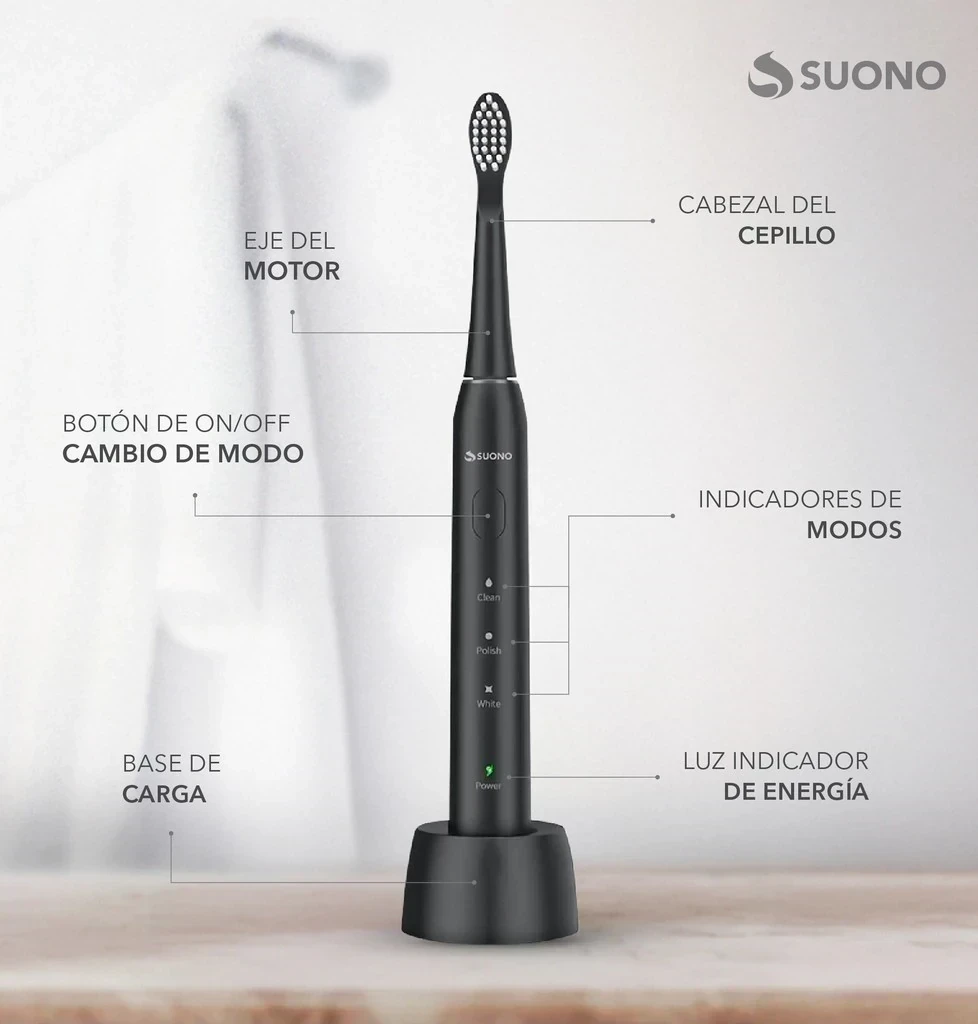 CEPILLO DENTAL ELECTRICO SUONO