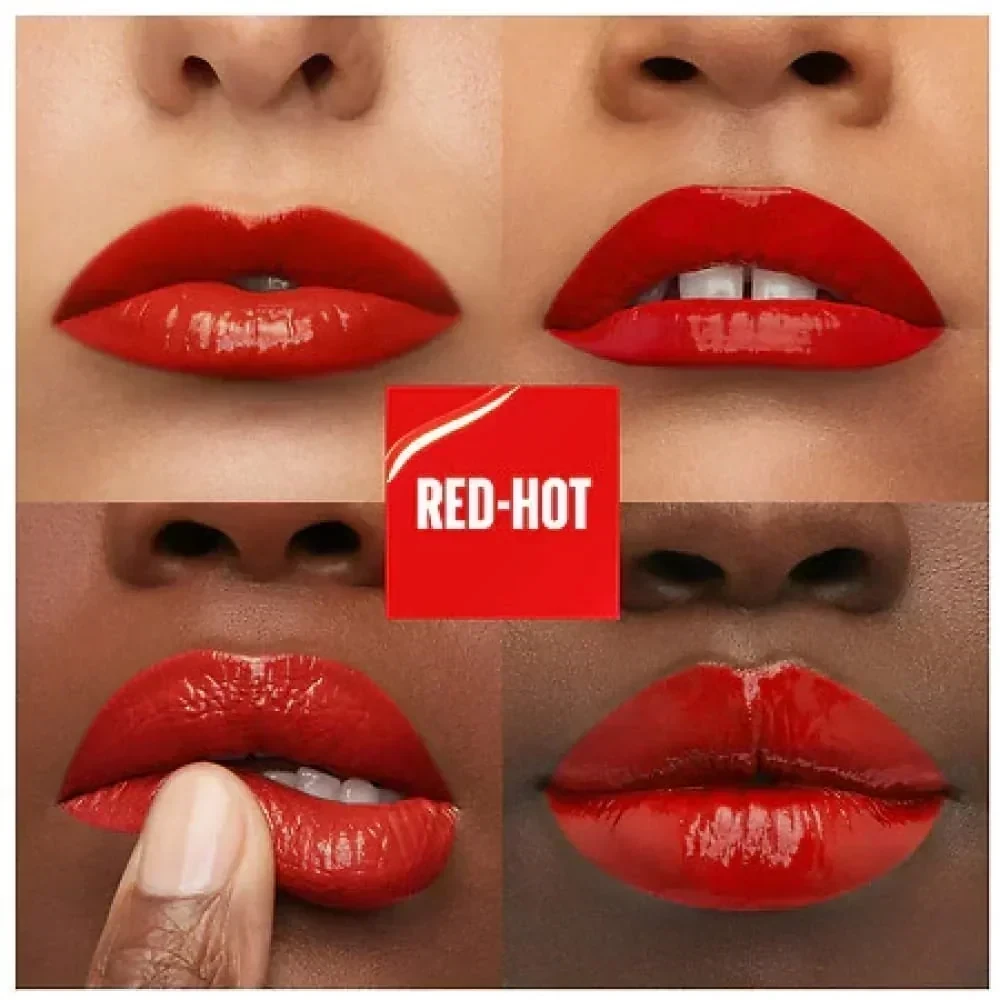 maybelline labial #25 red-out