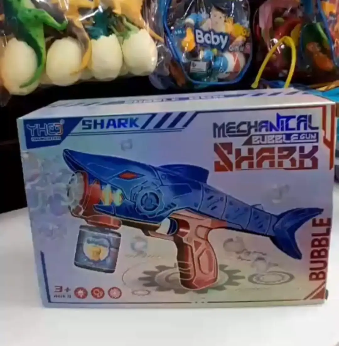Borbujeros tiburón a pilas