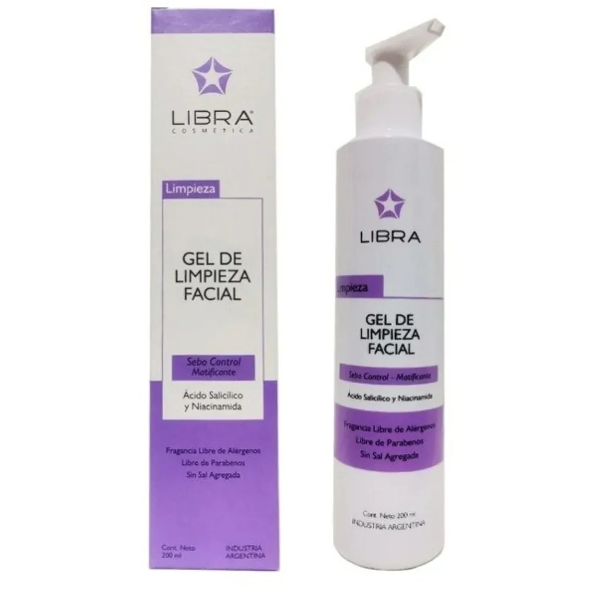 Gel Sebo Crontrol x 200ml Libra