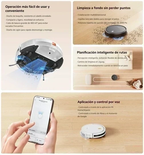 Aspiradora robot Xiaomi Vaccum E5