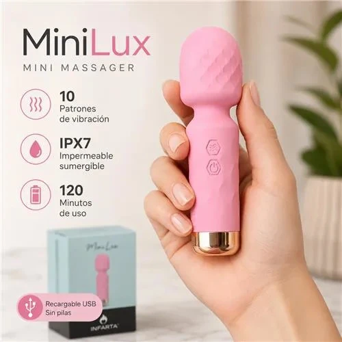 Mini Massager Minilux - Masajeador Vibrador  3