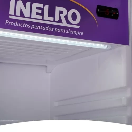 Exhibidor INELRO Vertical MT-14 390Lts. Blanco 3