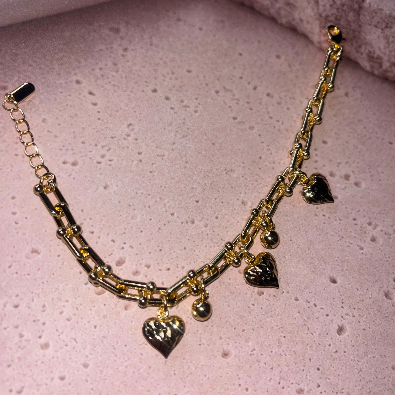 pulsera oro laminado 
