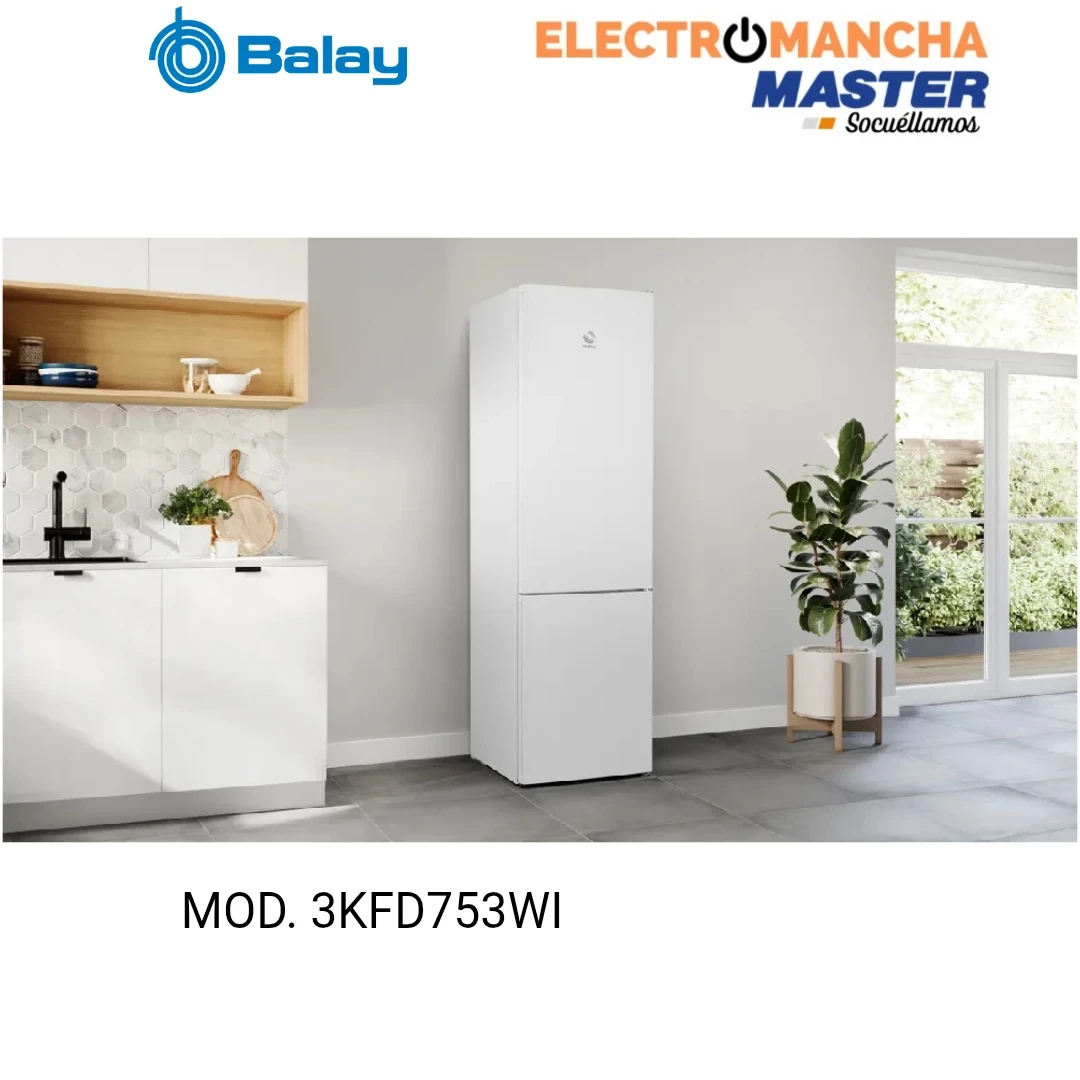 FRIGO COMBI BALAY 3KFD753WI 2,03*60 BLANCO NF CLASE D  2
