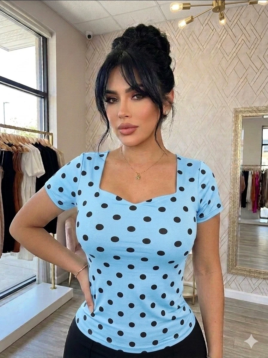 Blusa Lunares 2