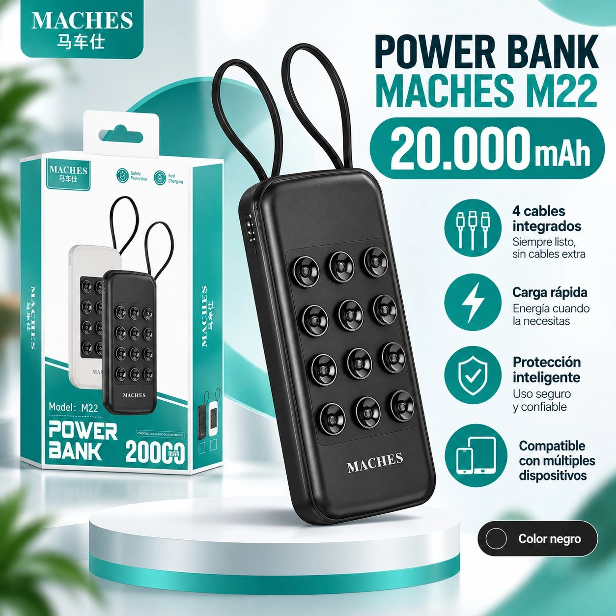 POWER BANK 20.000 mAh** ⚡🔋