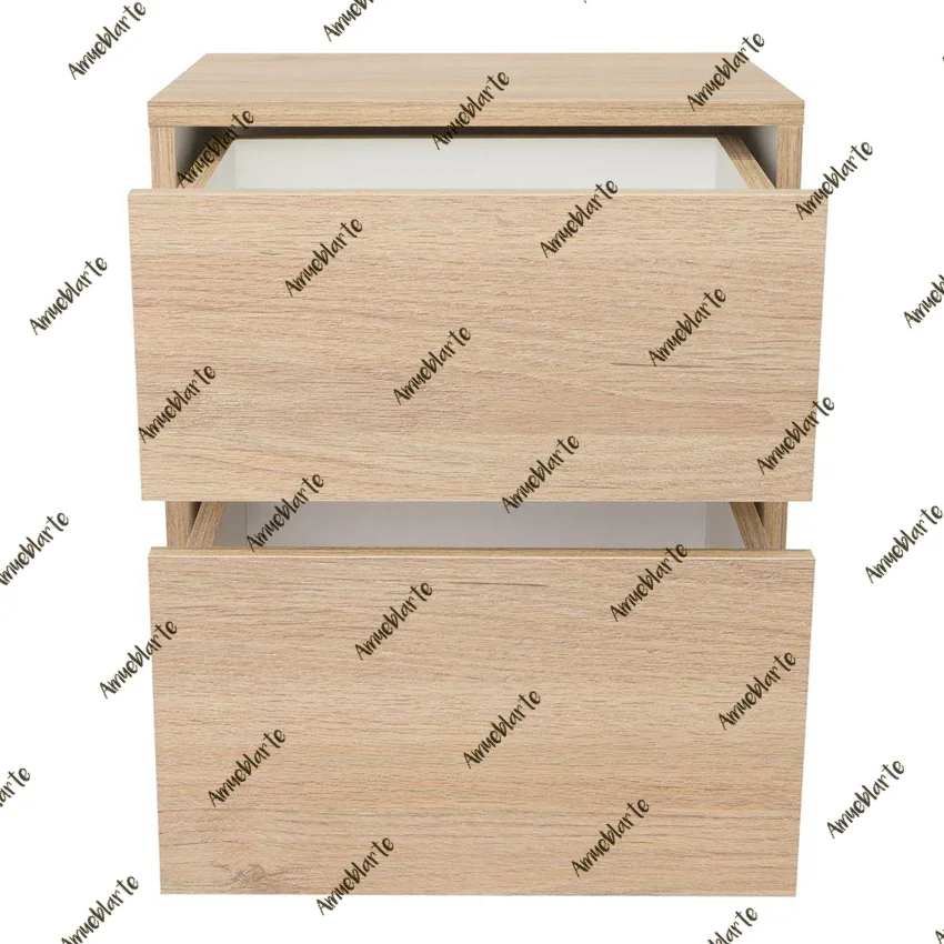 Velador doble cajón  3