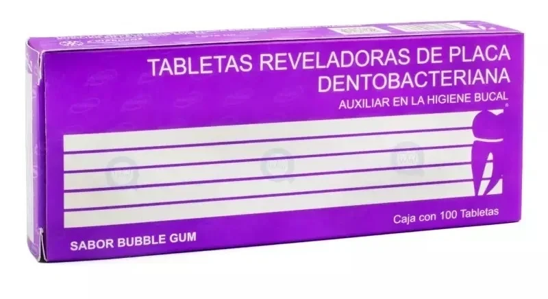 TIRA DE ABLETA REVELADORA BUBBLEGUM C/10