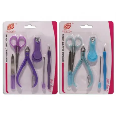 Set de belleza con alicate 6pzas