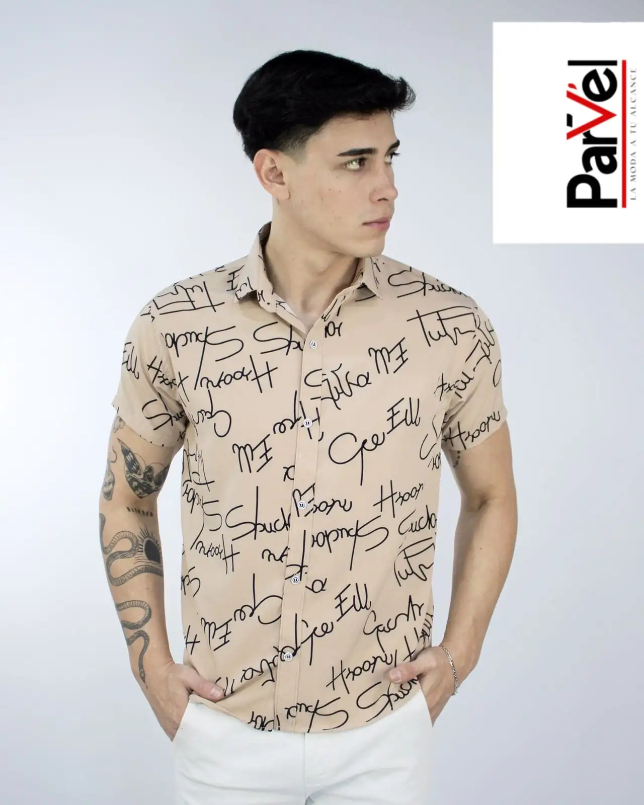 Camisa en seda francesa 