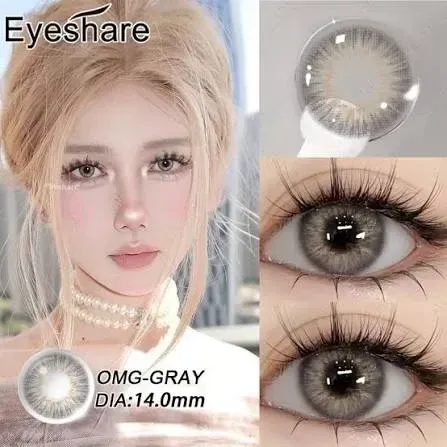 Lentes de contacto - Referencia: OMG GRAY  5