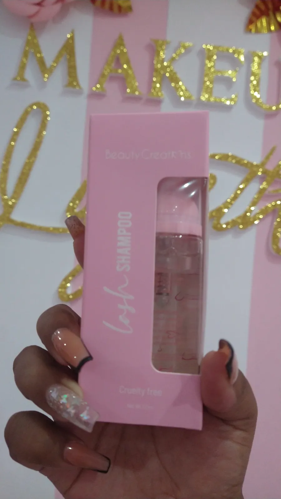 Shampoo para pestañas beauty creations 7