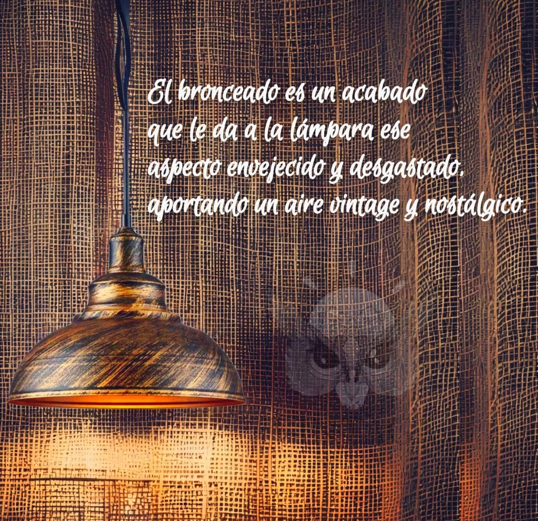 Lámpara Colgante Vintage  3