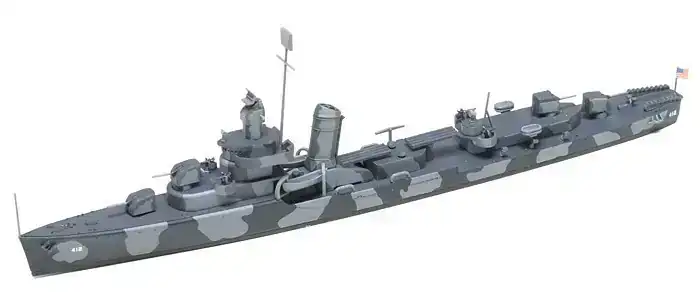 1/700 Tamiya U.S. NAVY DESTROYER DD412 HAMMANN 3