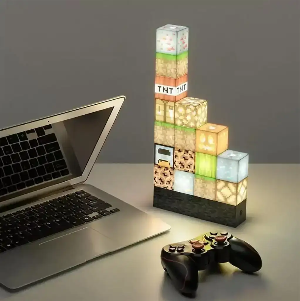 Lámpara Minecraft  3