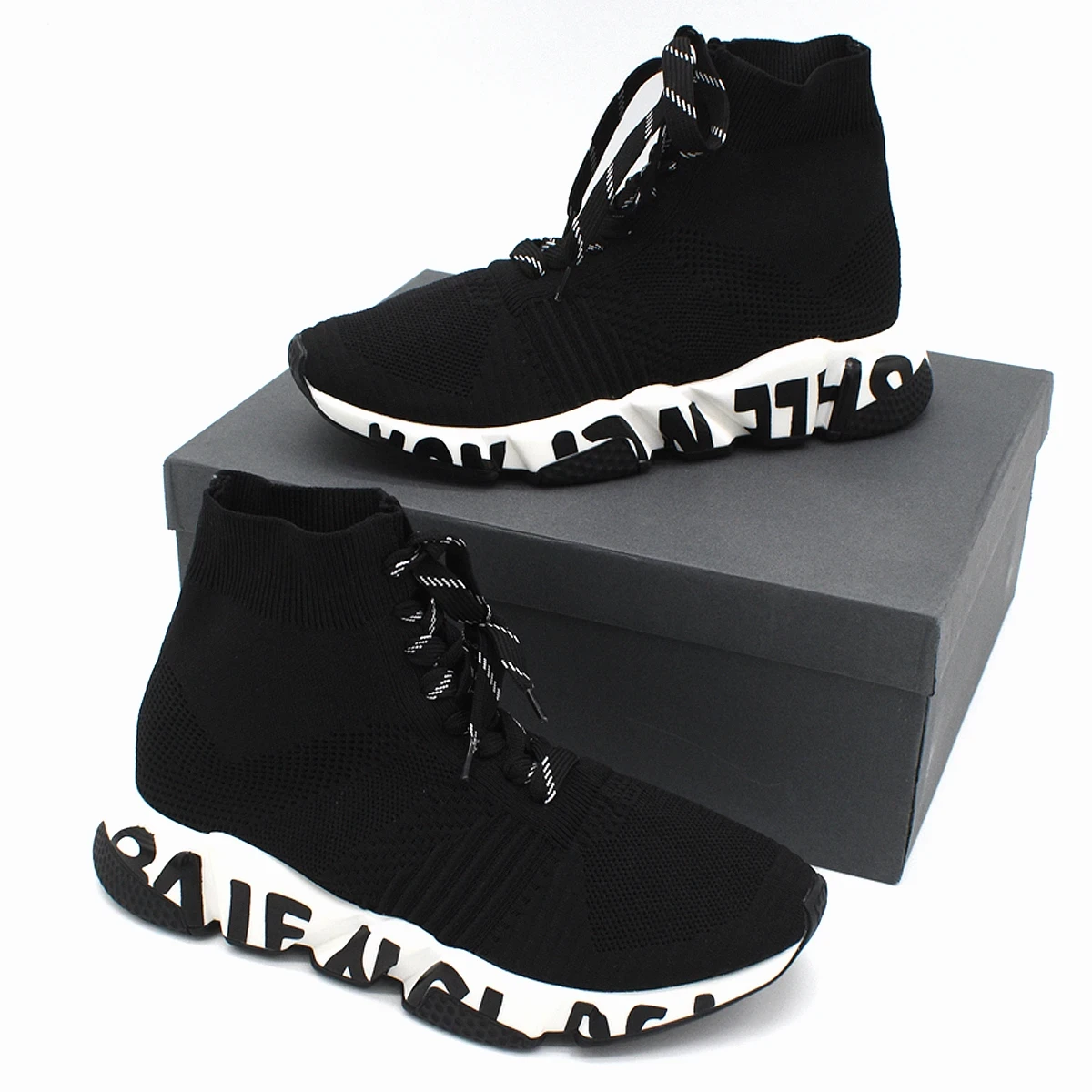 Balenciaga Speed Lace Up Graffiti 6
