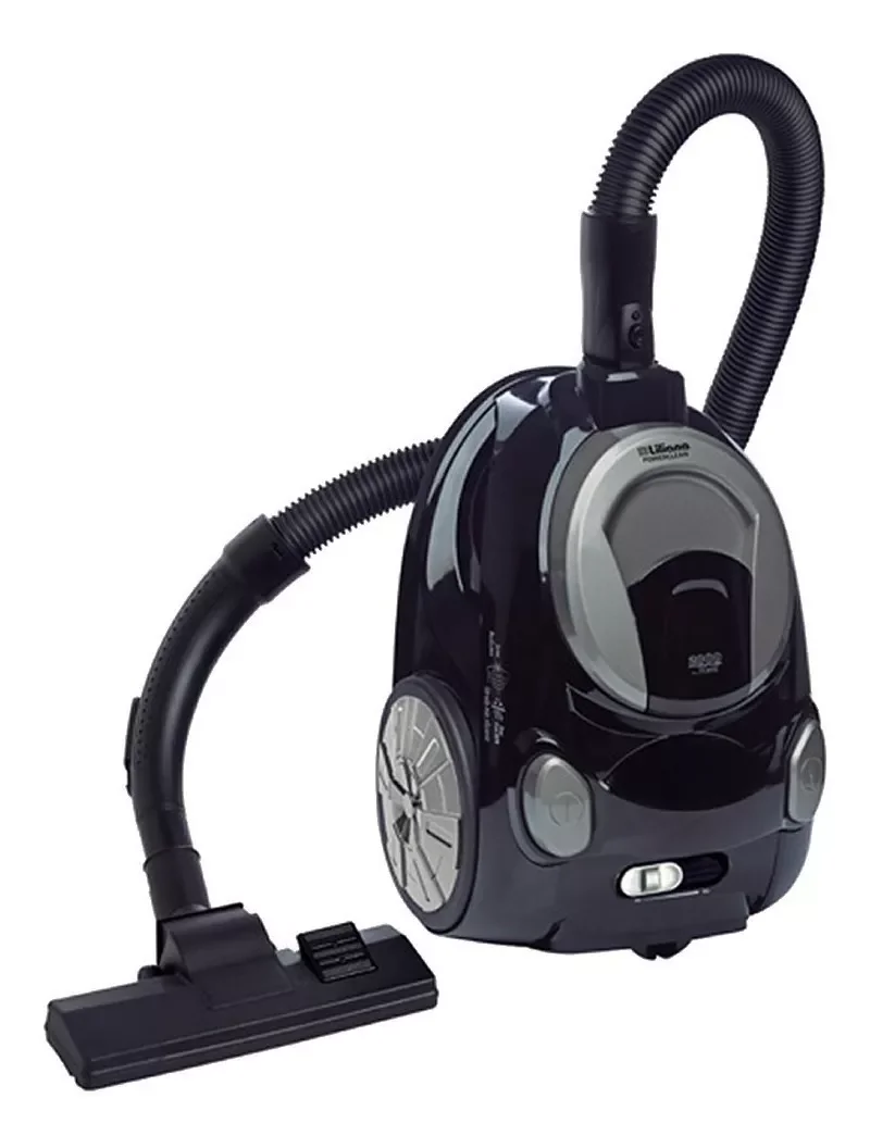 Aspiradora Trineo Liliana Aspiración Powerclean 2.5L negra y gris 220V-240V 50Hz/60Hz LA120 2