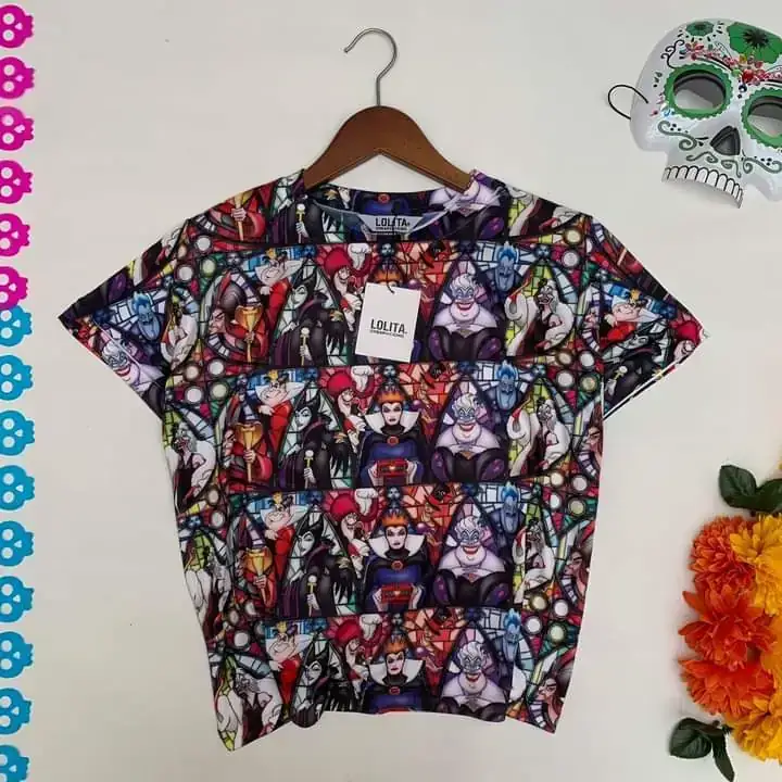 CROPTOP VILLANOS DISNEY