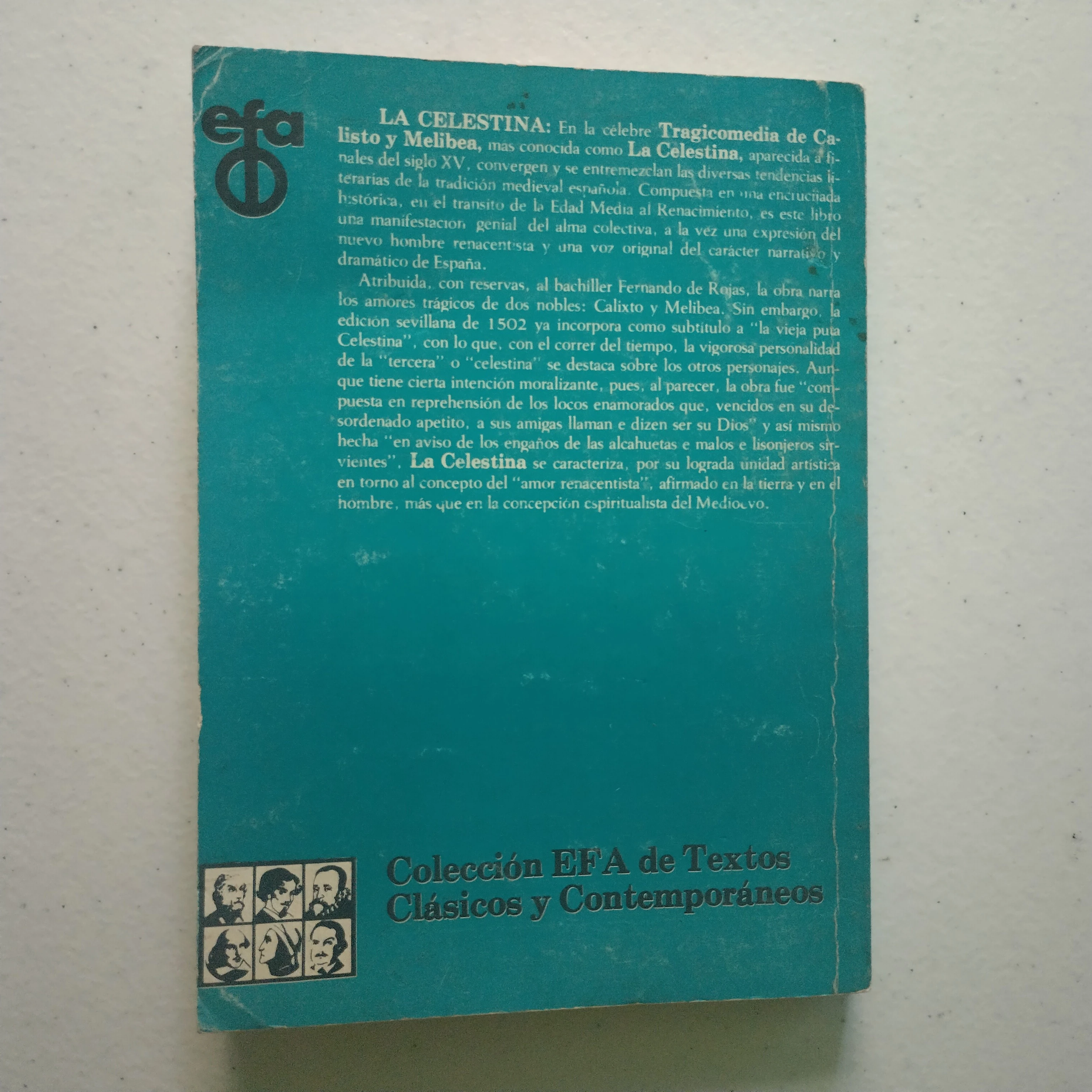 La celestina, Fernando de Rojas, usado  3