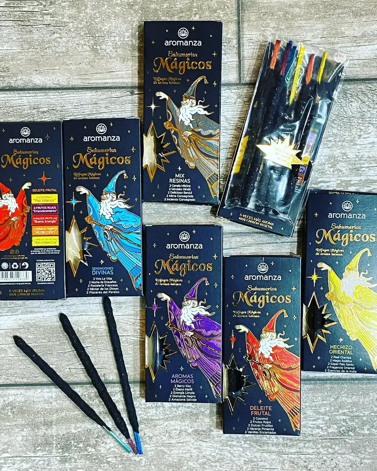 Sahumerios mágicos Aromanza