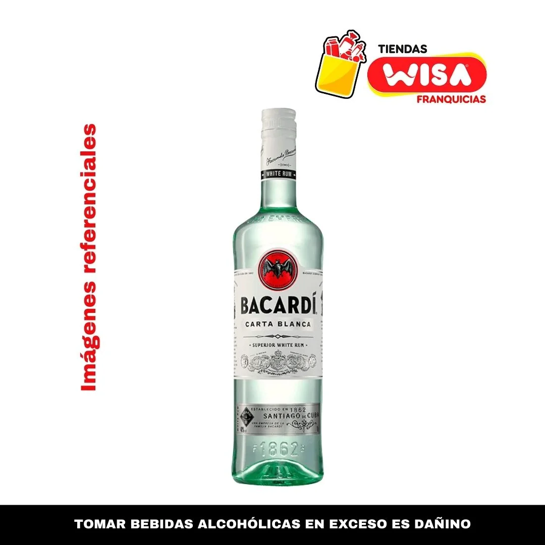 Ron Bacardi Carta Blanca 750 ML