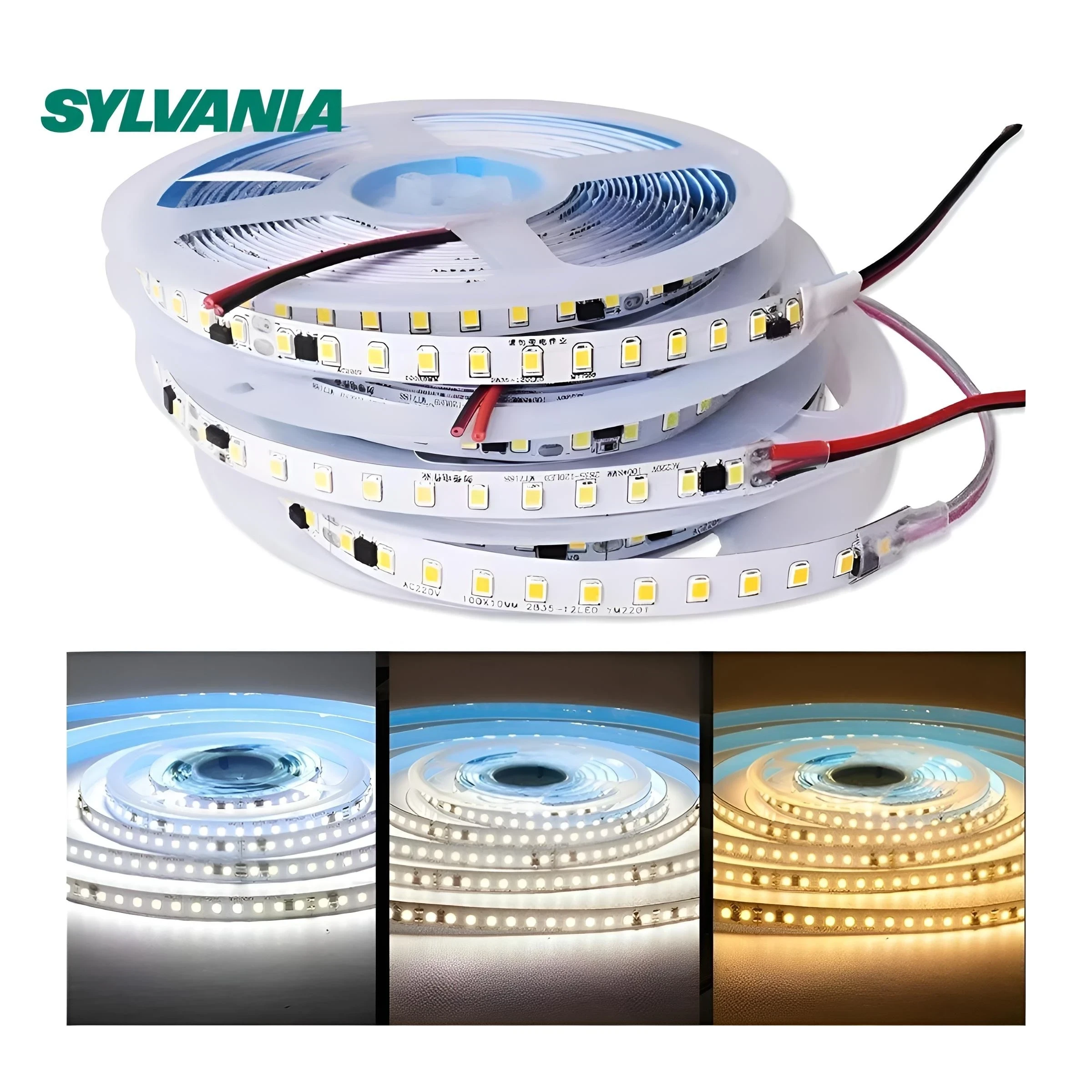 CINTA LED 110V 6M 120L IP20 8MM 