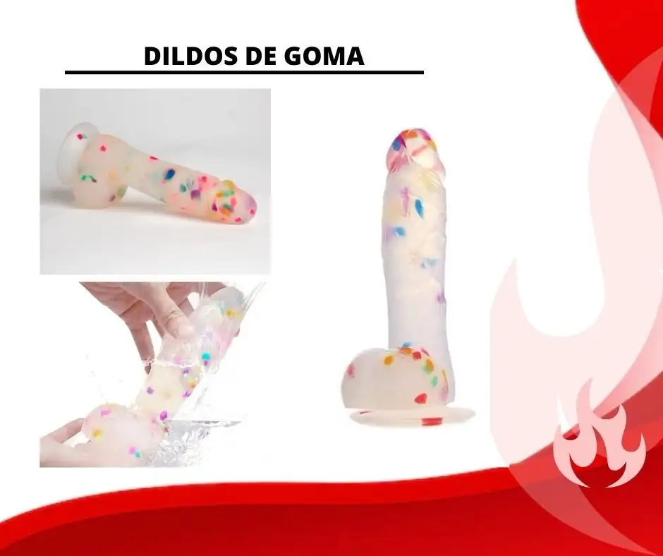 Dildo con copa de succión