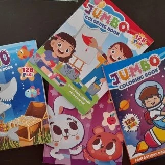 Libros para colorear jumbo  3