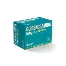 GLIBENCLAMIDA 5 MG X 100 TAB LAPROFF