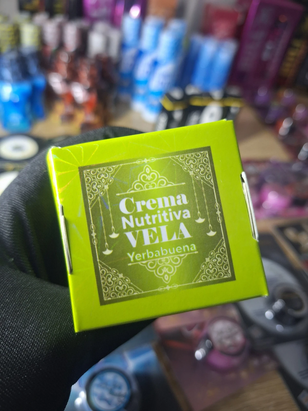 Vela Yerbabuena cremosa nutritiva para masajes  2