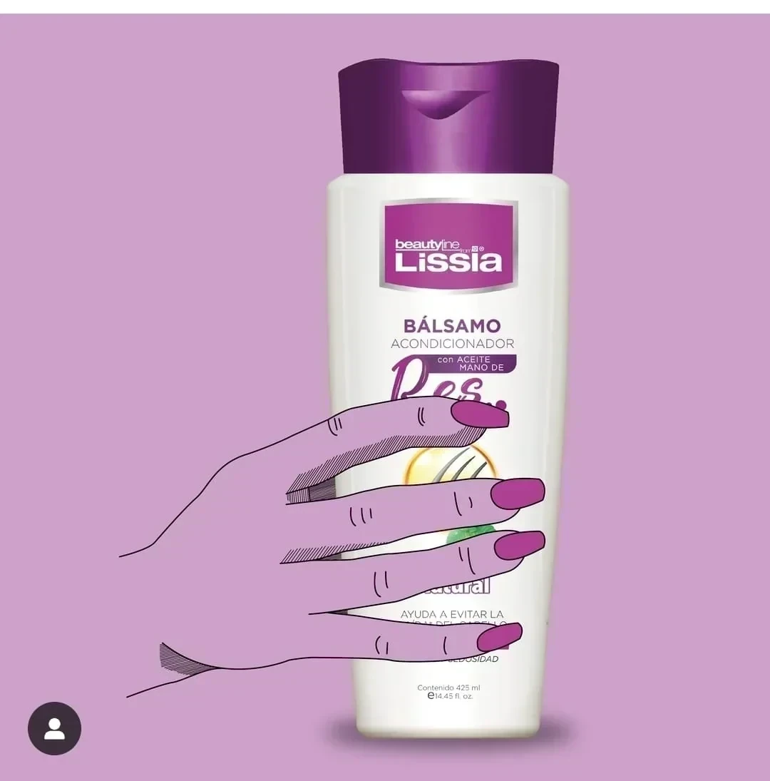 lissia shampoo tarro x425 mano de res