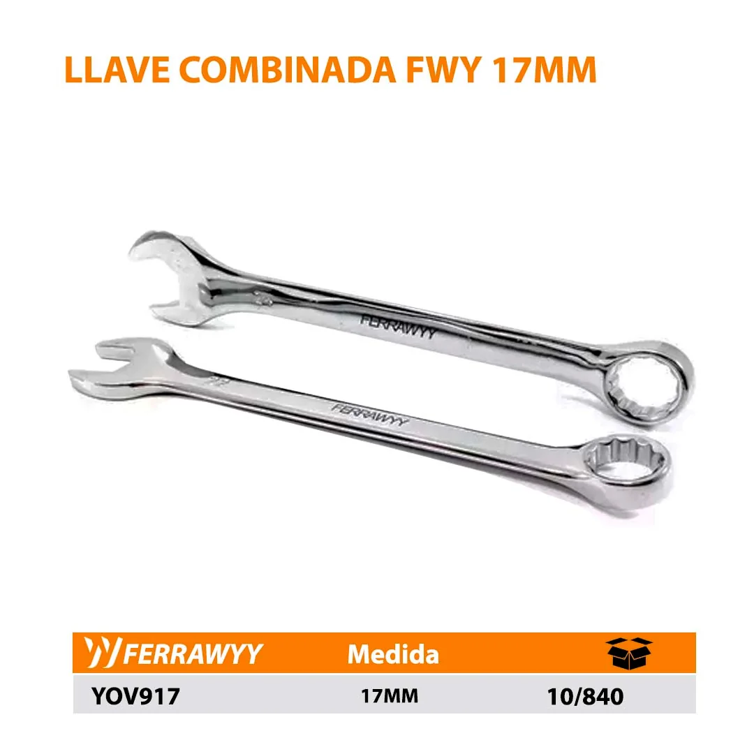 LLAVE COMBINADA FWY 17MM