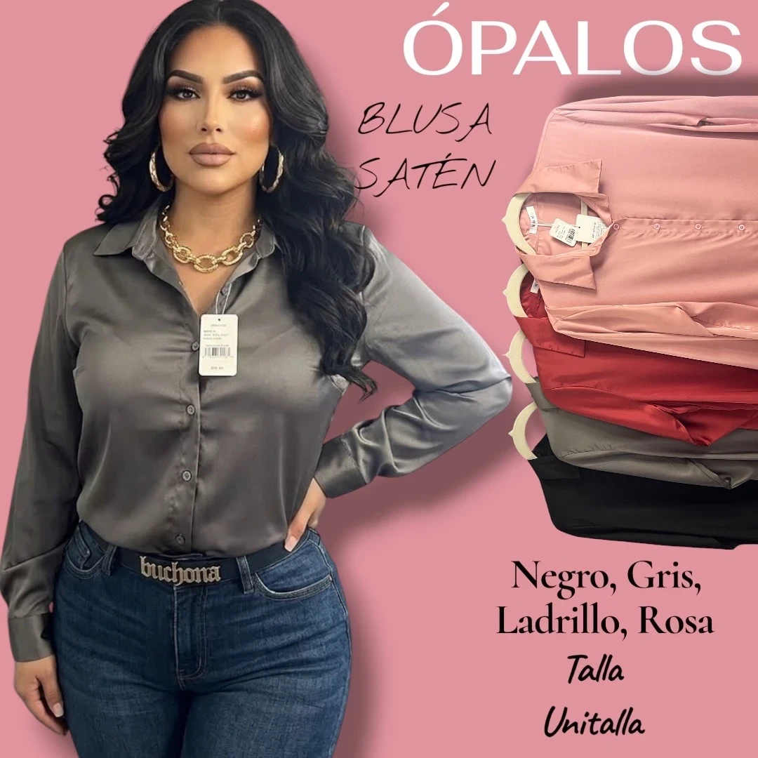 Blusa Satén 
