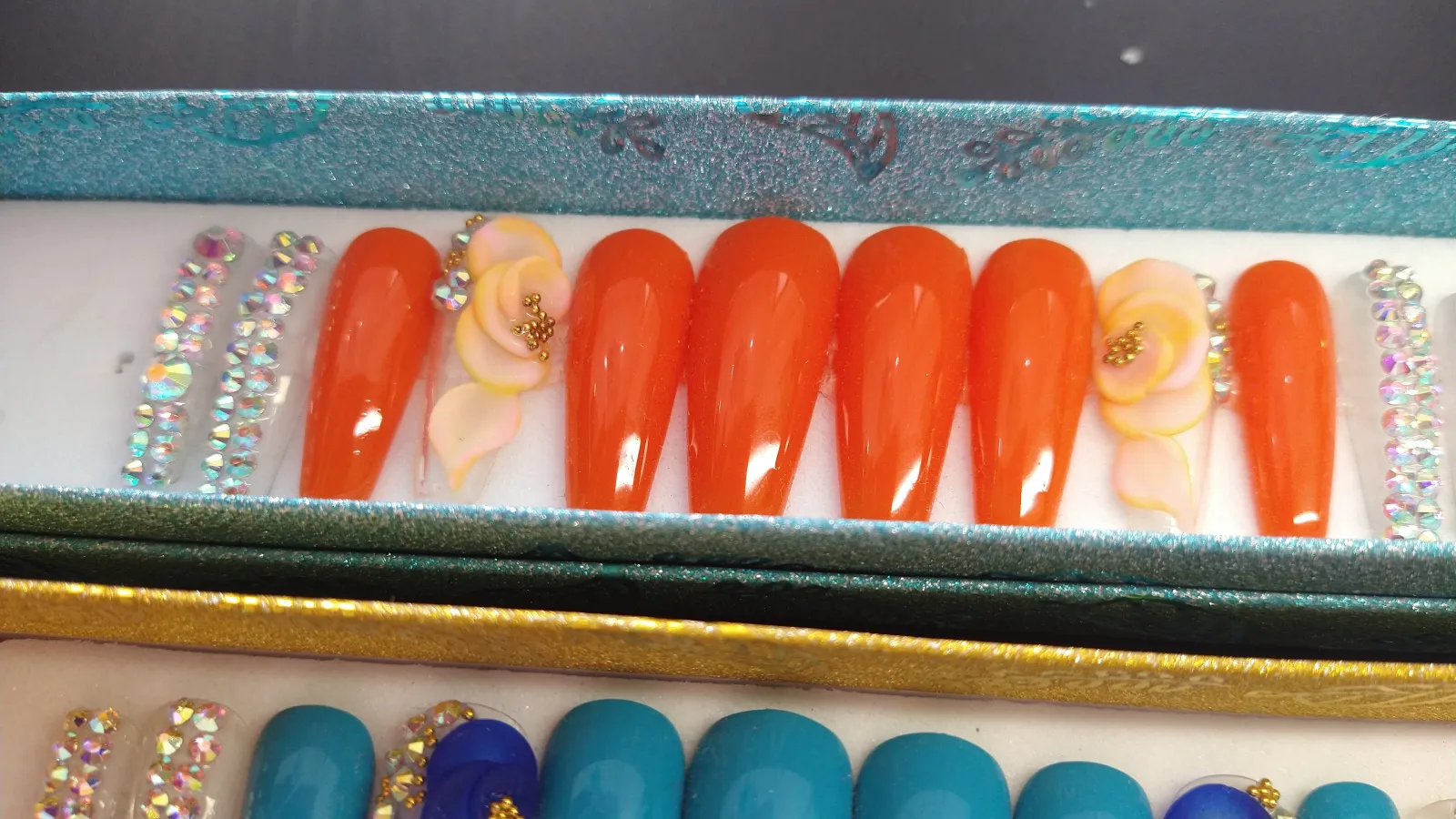 Uñas express flor 2