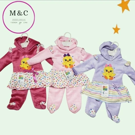 Conjunto pollito para niña
