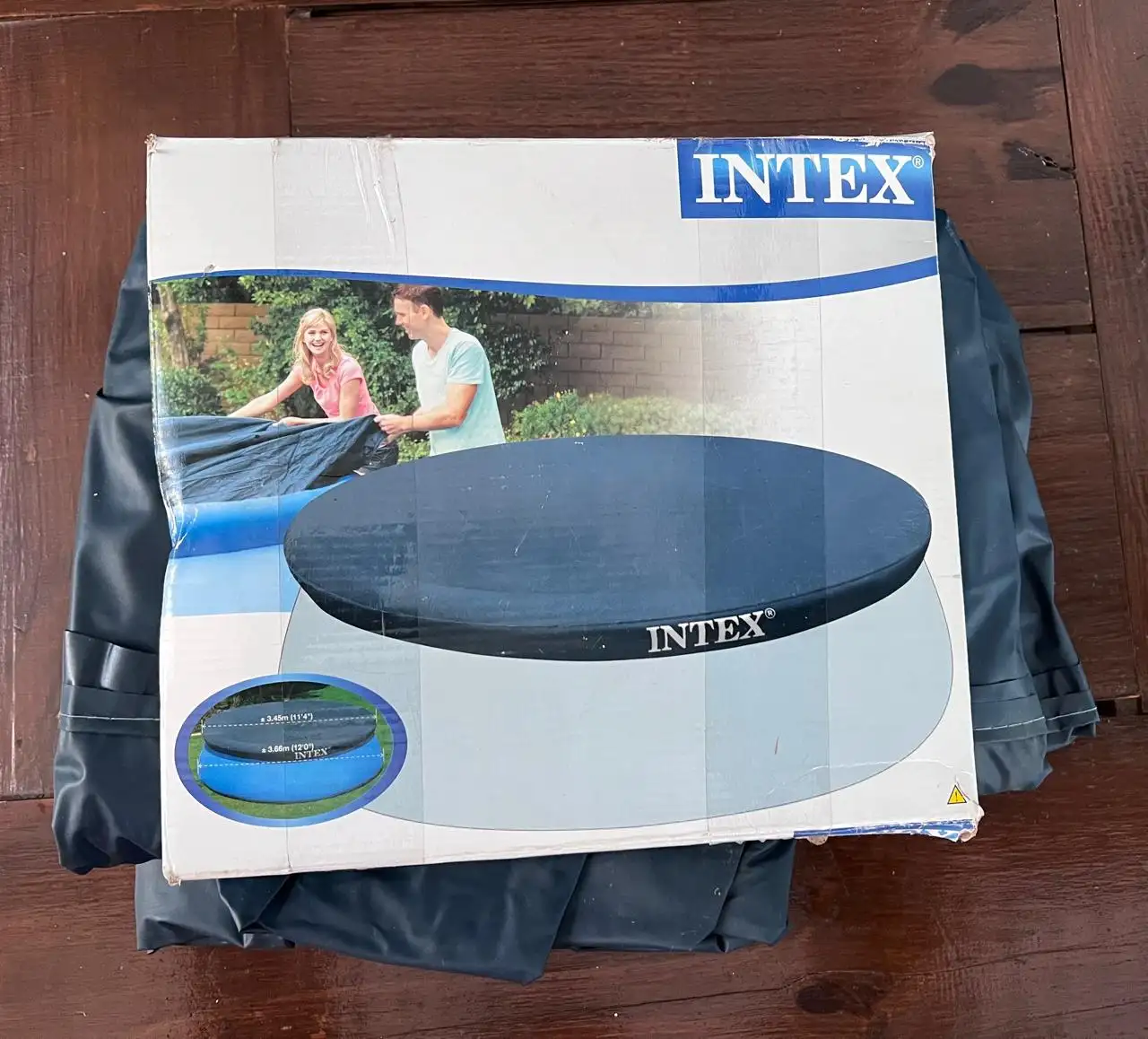 Funda Pileta redona Intex de 3.45 mt de boca